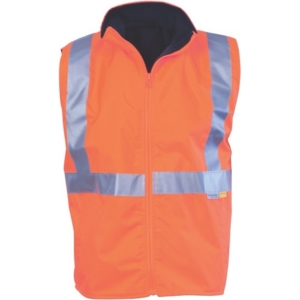 DNC Rain Jacket - Orange/Navy, S