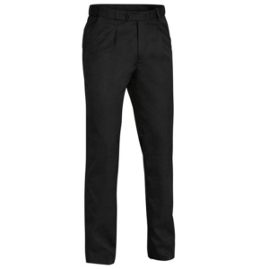 BISLEY PERMANENT PRESS TROUSERS - Black, 74L
