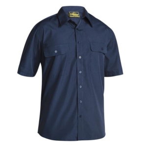 BISLEY SHORT SLEEVE SHIRT - Midnight, S