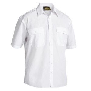 BISLEY SHORT SLEEVE SHIRT - White, S