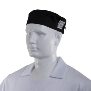 CHEFS BOX HAT - Black, Small