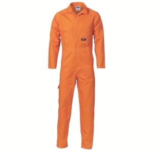 DNC COTTON DRILL COVERALL - Orange, 77R