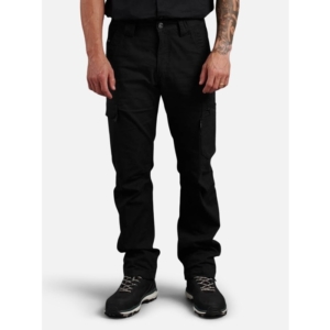 TRADIES CANVAS CARGO WORK PANTS - Black, 72R