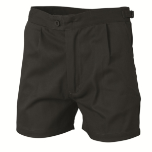 DNC COTTON DRILL UTILITY SHORTS - Black, 72R