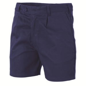DNC COTTON DRILL BELT LOOP SHORTS - Navy, 77R