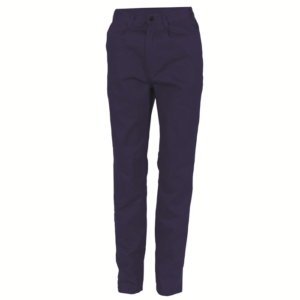 DNC LADIES COTTON DRILL WORK PANTS - Navy, 6