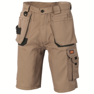 DNC DURATEX COTTON DUCK WEAVE TRADIES CARGO SHORTS - Sand, 72R