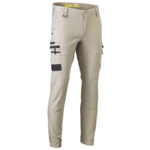 BISLEY FLX AND MOVE STRETCH CARGO CUFFED PANTS - Stone, 72R