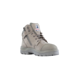 STEEL BLUE PARKES ZIP BOOT WITH SCUFF CAP - Slate, 4