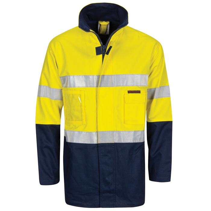 DNC HIVIS 2 IN 1 COTTON JACKET - Image 2